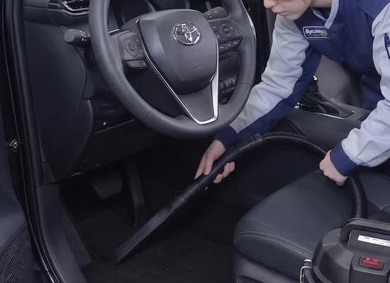 車内清掃